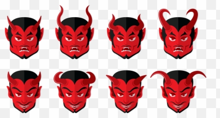 Demon Clipart Devil Costume - Lucifer Horn Emoji,Japanese Demon Emoji