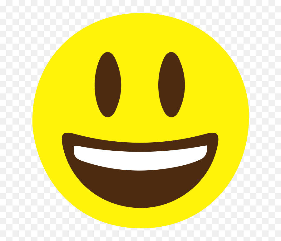 Emoji Svg - Happy Face With Teeth Svg,Teeth Emoji