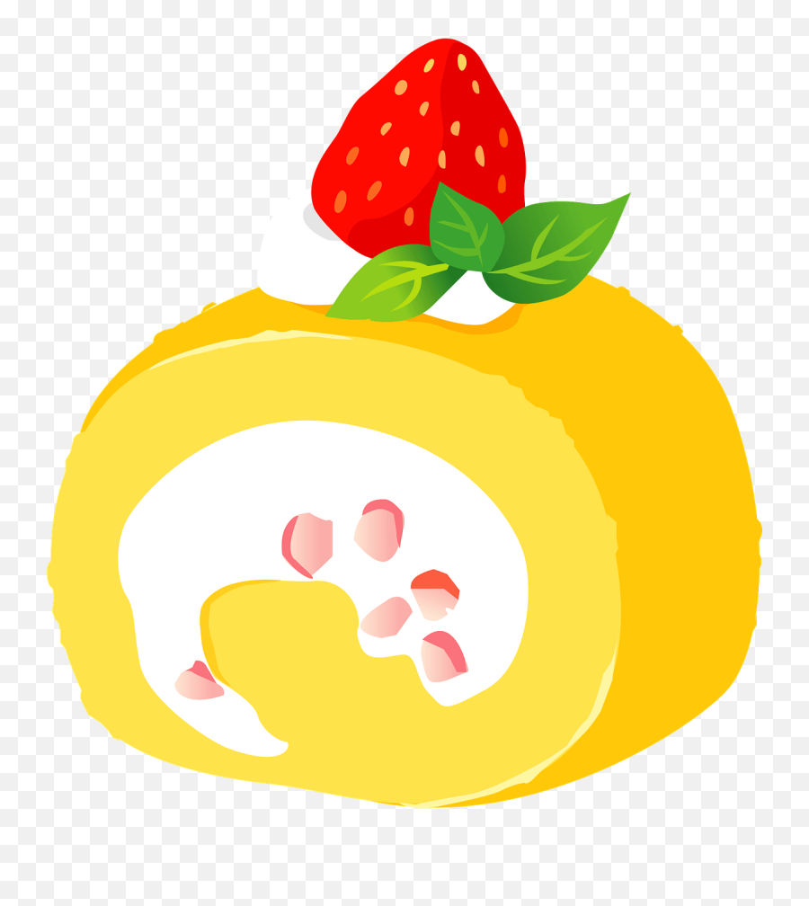 Swiss Roll Clipart Free Download Transparent Png Creazilla - Swiss Roll Transparent Clipart Emoji,Strawberry Shortcake Emoji