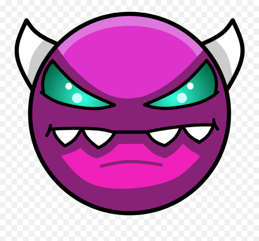 Demon Png - Demon Geometry Dash Png Emoji,Jewish Emoticon