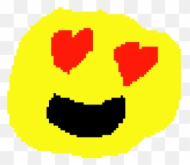 Heart Eyes Emoji Pixel Art Maker - Heart Eyes Emoji Discord,Eyes Emoji