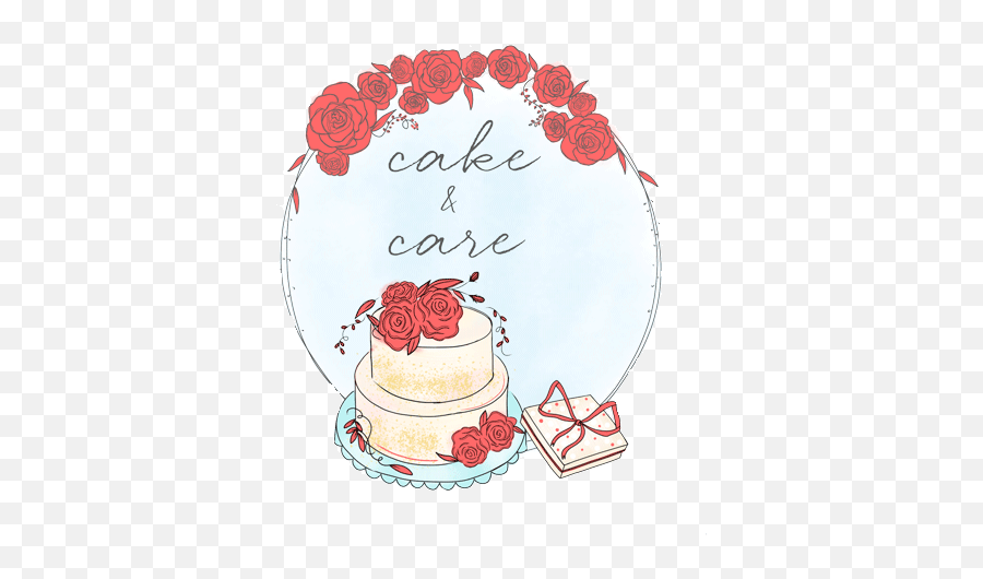 Heart Shaped Red Flower Cake Cakencarecom - Cake Decorating Supply Emoji,Birthday Cake Emoticon Red