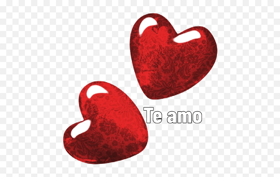 Corazon - Red Beautiful Valentine Hearts Emoji,Corazon Sticker Emoji