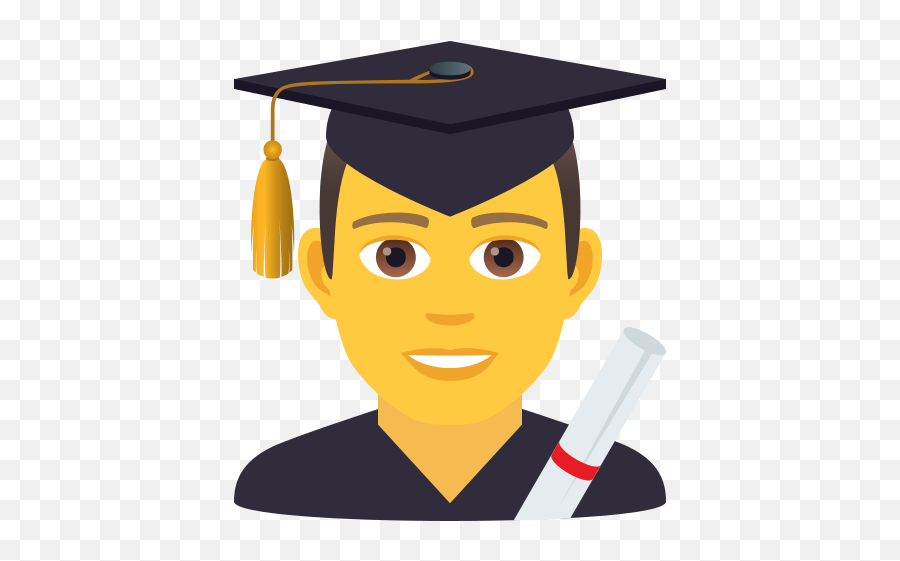 Emoji Student Man To Copy Paste - Emoji Etudiante,Graduation Emoji