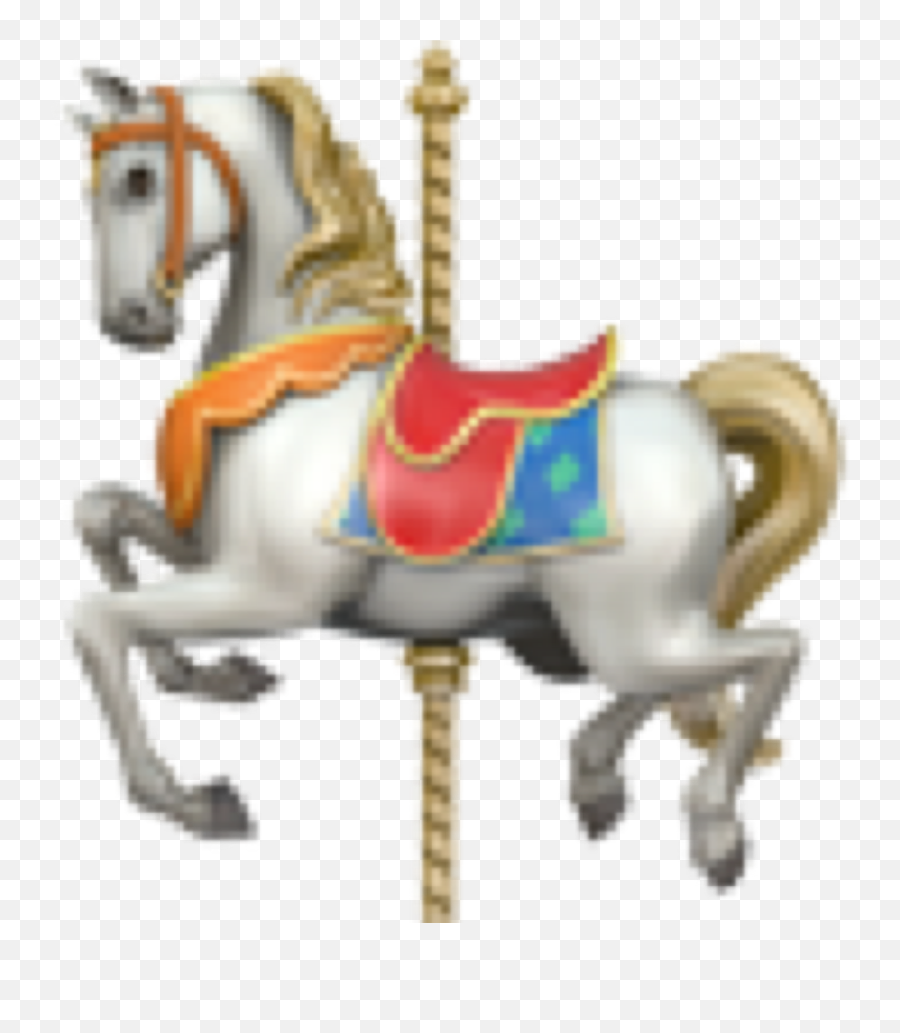 Horse Pony Carousel Mary Go Round - Iphone Carousel Emoji,Carousel Emoji