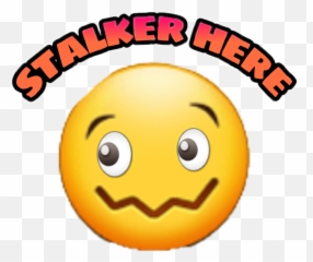 Stalker Creepy Weird Sticker - Happy Emoji,Stalker Emoji