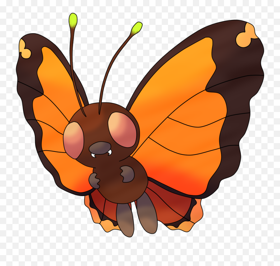 Ruff Wins - Butterfree Dark Emoji,Kamehameha Emojis