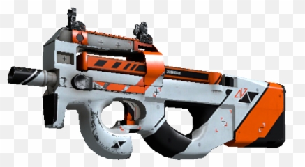 Csgoroll - P90 Asiimov Cs Go Emoji,Awp Emoji