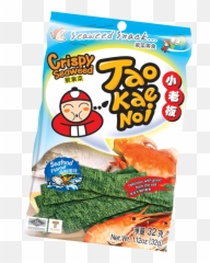 Seaweed Snack Tao Kae Noi Usa United States Thai Seaweed - Tao Kae Noi Crispy Seaweed Original Emoji,Omega Roll Emoticon Gif