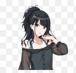 Pin - Pretty Anime Girl Oc Emoji,Chibi Girl With Diferent Emotions