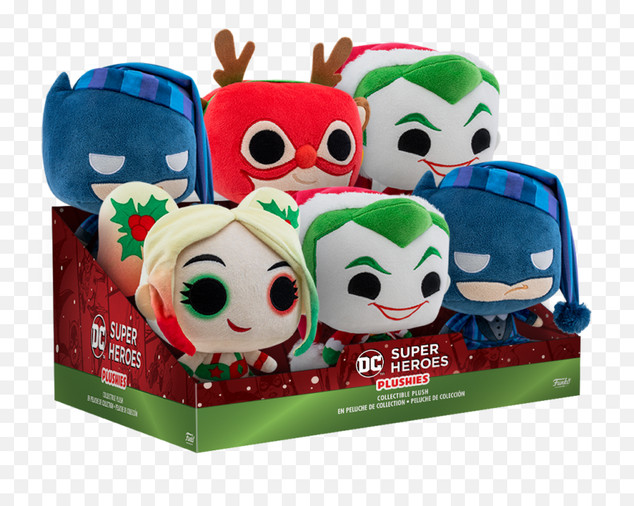 Funko Pop Plush Dc Holiday - Holly Quinn Wmallet Dc Holiday Harley Plush Emoji,Angry Birds Gummies With Emojis?!?!