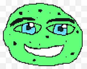 Pixel Art Gallery - Wide Grin Emoji,Heartless Smiley Emoticon