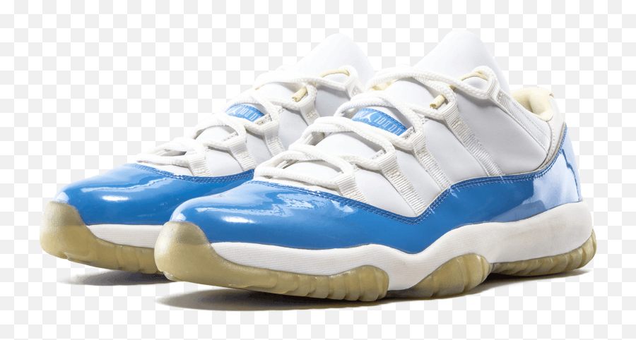 The Daily Jordan Air Jordan 11 Low Columbia Blue - Air Lace Up Emoji,Emoji Tennis Shoes