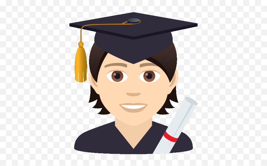 Graduate Joypixels Gif - Graduate Joypixels Graduation Discover U0026 Share Gifs Joypixels Emoji,Scholar Emoji