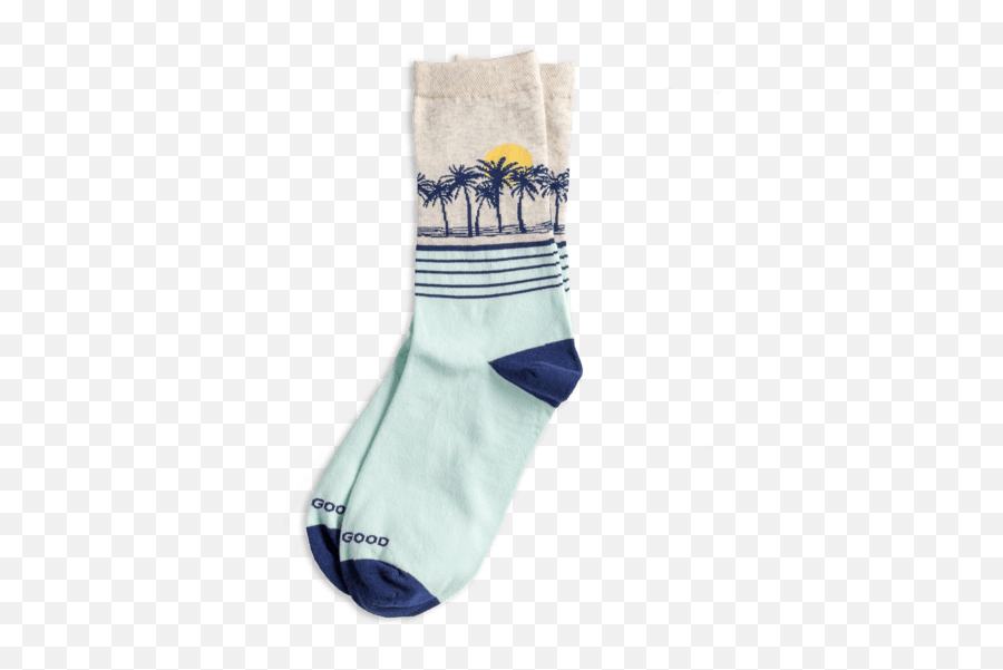 Palm Tree Crew Socks - For Teen Emoji,Emoji Socks For Girls