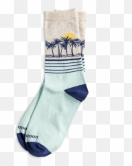 Palm Tree Crew Socks - For Teen Emoji,Emoji Socks For Girls