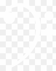 White Bass Clef Icon - White Bass Clef Symbol Emoji,Xylophone Emoji