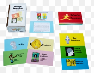 Trauma Reaction Cards - Trauma Reaction Cards Emoji,Emotions Cards Autism