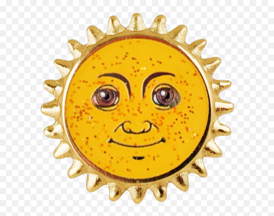 Sun Emoji Pin - Happy,Gadget Emoji