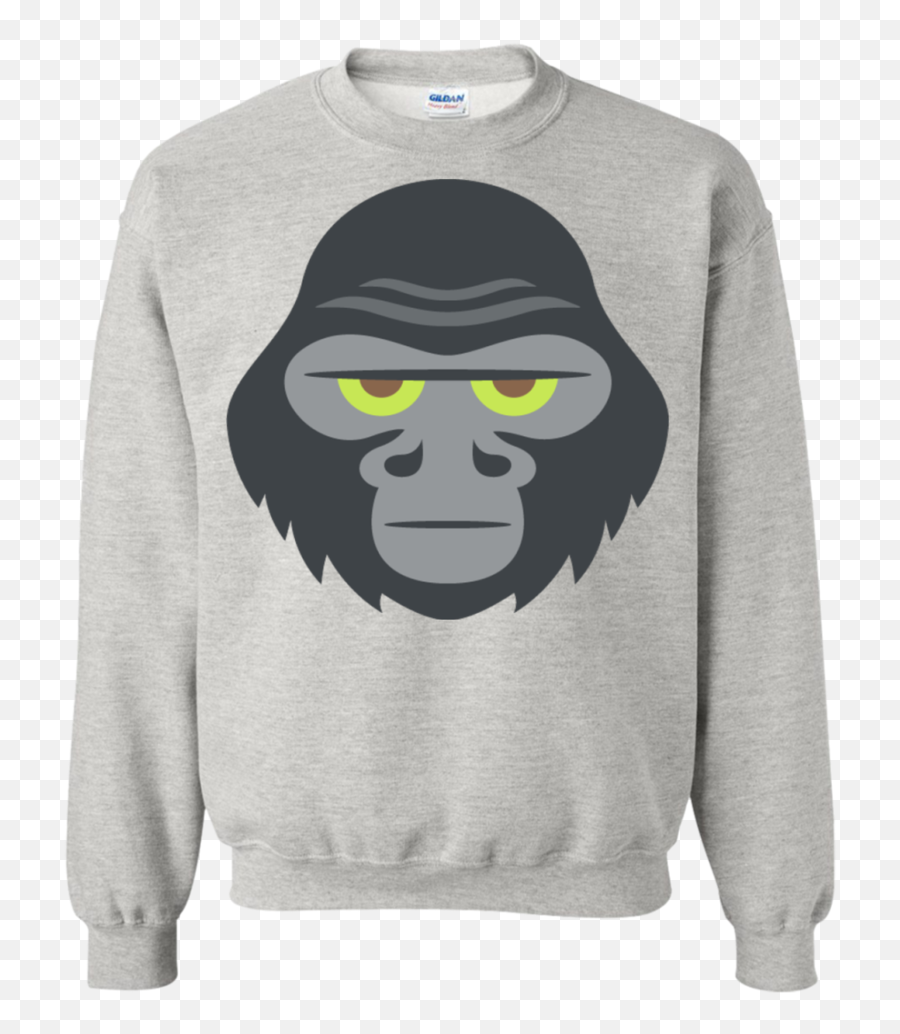 Gorilla Face Emoji Sweatshirt U2013 That Merch Store - Supreme And Goku Sweater,Where Is The Anchor Emoji
