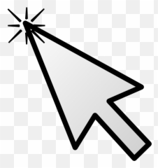Mouse Cursor Click Clipart Gif - Transparent Background Mouse Pointer Icon Emoji,Emoticon Cursor