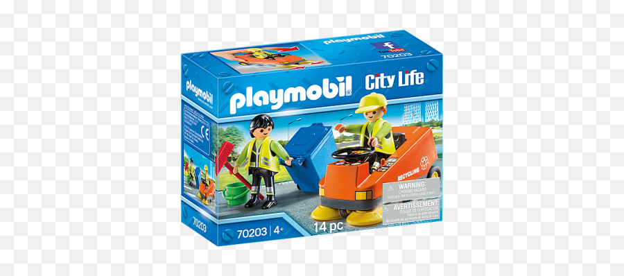 Playmobil Street Sweeper - Street Sweeper Toys For Kids Emoji,Disney Emoji Pillows