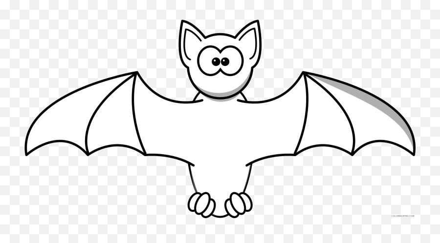 Cartoon Bat Black White Line Art Scalable Graphics Svg - Bat Cartoon Black Background Emoji,New Emojis 2017 Bat