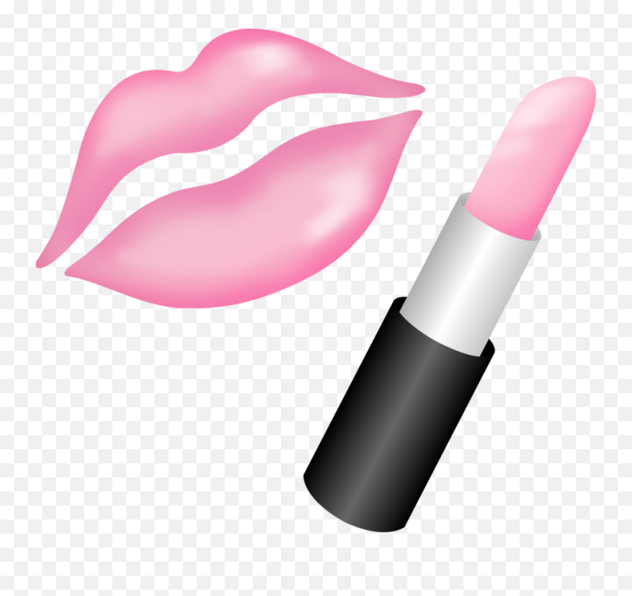 Girly Clipart Lip Girly Lip - Lipstick And Lips Png Emoji,Pink Open Lips Emoji