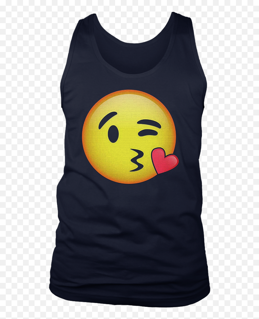 Hd Emoji Kissy Face Shirt - Blow A Kiss Emoticon Tee Tshirt,Kiss Face Emoji