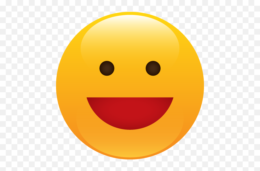 Emoticon Icon Myiconfinder - Wide Grin Emoji,Reatction Emoticons