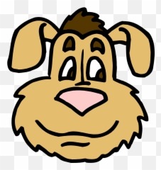 Library Of Dog Licking Banner Transparent Png Files - Cartoon Dog Face Colouring Emoji,Licking Puppy Emoticon