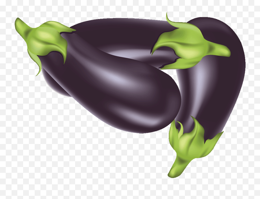 Eggplant Images Clipart - Brinjals Clipart Black And White Png Emoji,Eggplant Emojis Vector