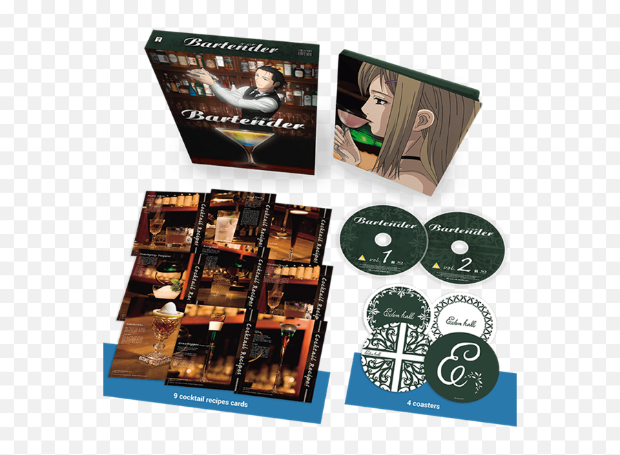Bartender Anime On Blu - Ray On January 19th Includes Bartender Anime Collectors Edition Emoji,Take Of Emotions Anime