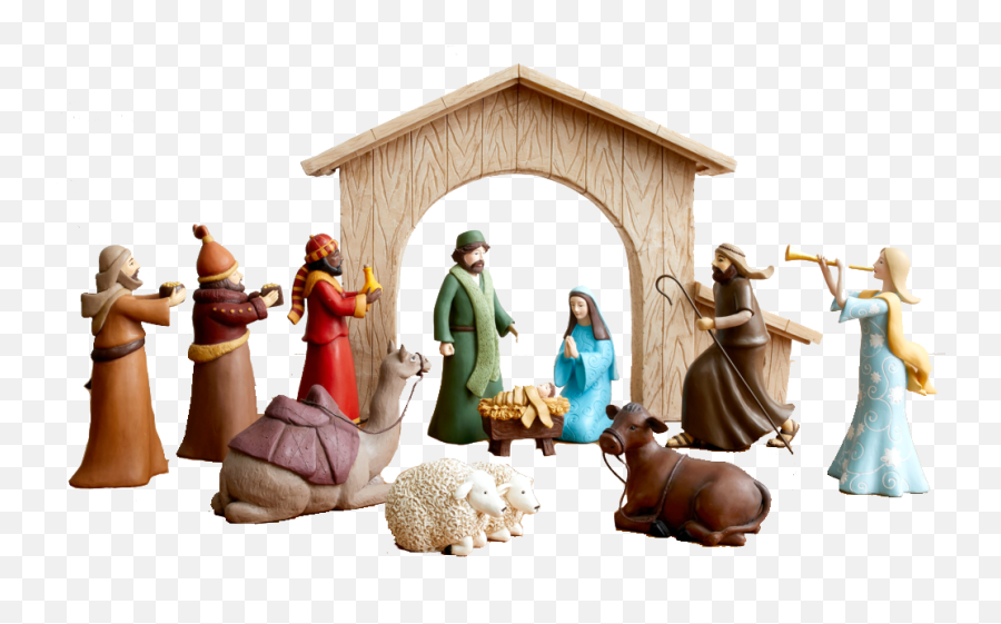 Mini Nativity Scene In Quilling Paper - Emily Belle Freeman Nativity Emoji,Manger Scene Emojis