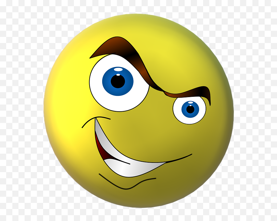 Free Photo Common Egocentric Grin Nasty - Happy Emoji,Evil Grin Emoticon