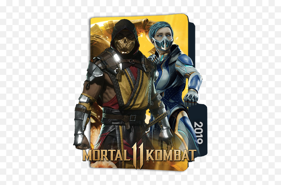 Mortal Kombat 11 Folder Icon - Designbust Fictional Character Emoji,Dowload Emojis Png
