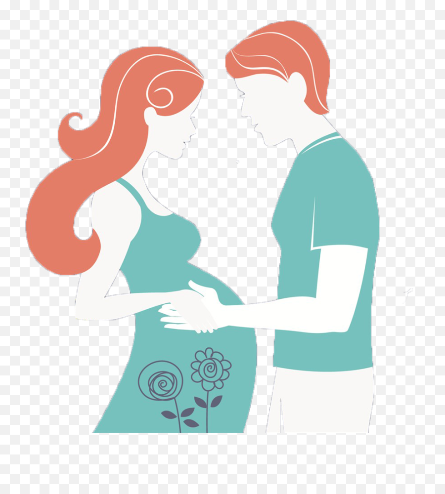 Pregnancy Mother Infant Drawing - Beautiful Pregnant Woman Beautiful Pregnant Lady Drawing Emoji,Pregnant Emoji