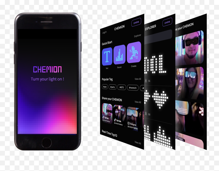 Chemion Glasses - Camera Phone Emoji,Chemion Glasses React To Emotions