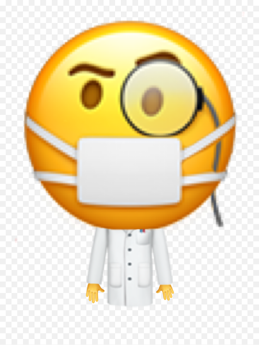 Doctor Emoji Emojiremix Sticker - Doctor Emoji,Doctor Emoticon