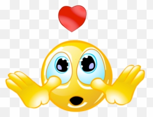 Smiley - Moving Emoji Kiss,Irto Meleg Emoticon