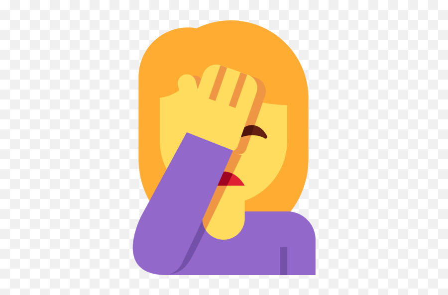 Mulher Desesperada Com A Mão Na Testa - Man Emoji Meaning,Emoticon Whatsapp Png Noiva