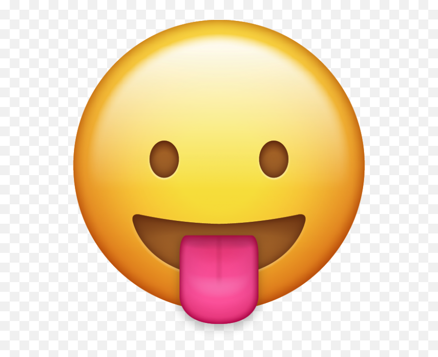 Emoji Iphone Png Download Transparent - Transparent Tongue Out Emoji,Iphone Emoji Vector