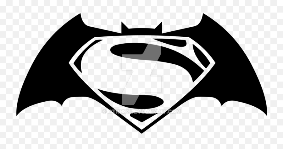 High Resolution Batman Vs Superman Logo - Logo Batman Superman Png Emoji,Batman Symbol Emoji