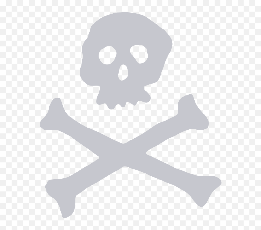 Filepirate Skull And Bonessvg - Wikimedia Commons Emoji,Skeleton Emoji
