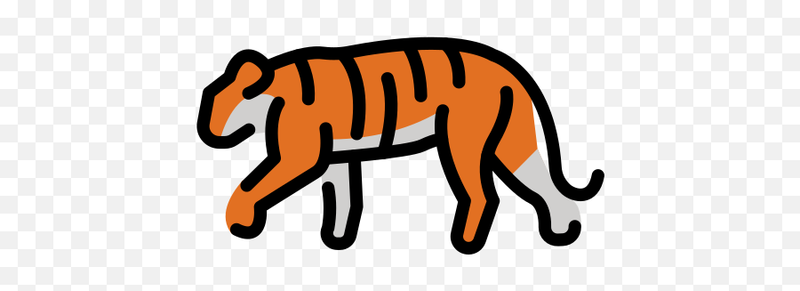 Tiger Emoji,Bengal Tiger Emoji