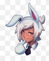 Is This Also Legit Unobtainable Emote Like Unlucky Bunny Emoji,Bunny Emoji Android