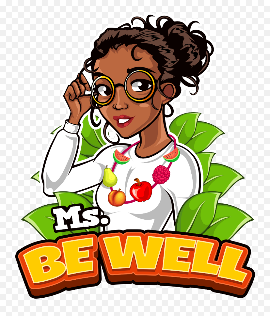 Ms Be Well - The Be Well Shop Emoji,Blak Girl Emoji