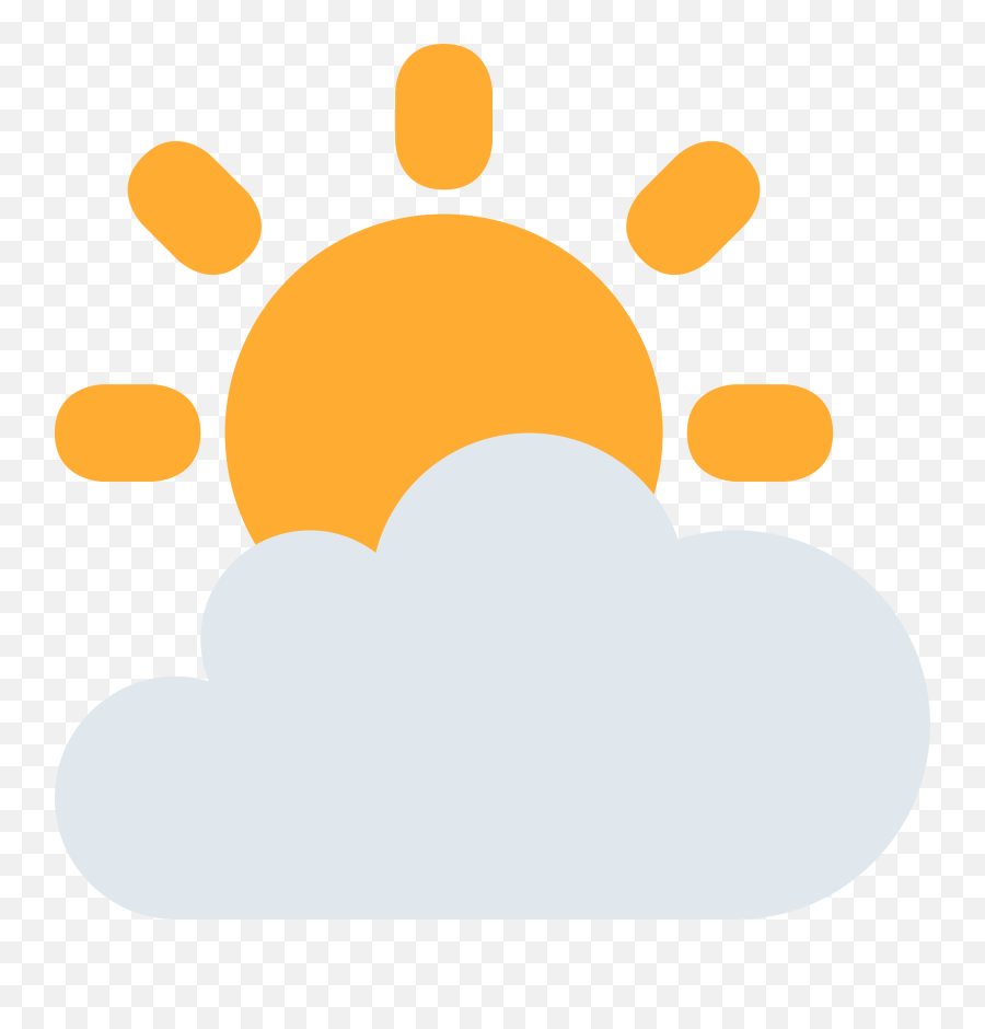 Sun Behind Cloud Emoji Meaning With - Destaques Instagram Azul Escuro,Lightning Emoji