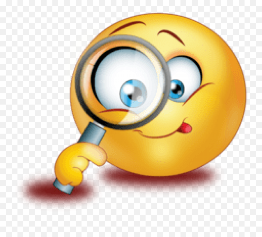 Emoji Dear Boss I Quit - Smiley Magnifying Glass Emoji,Owner Emoji