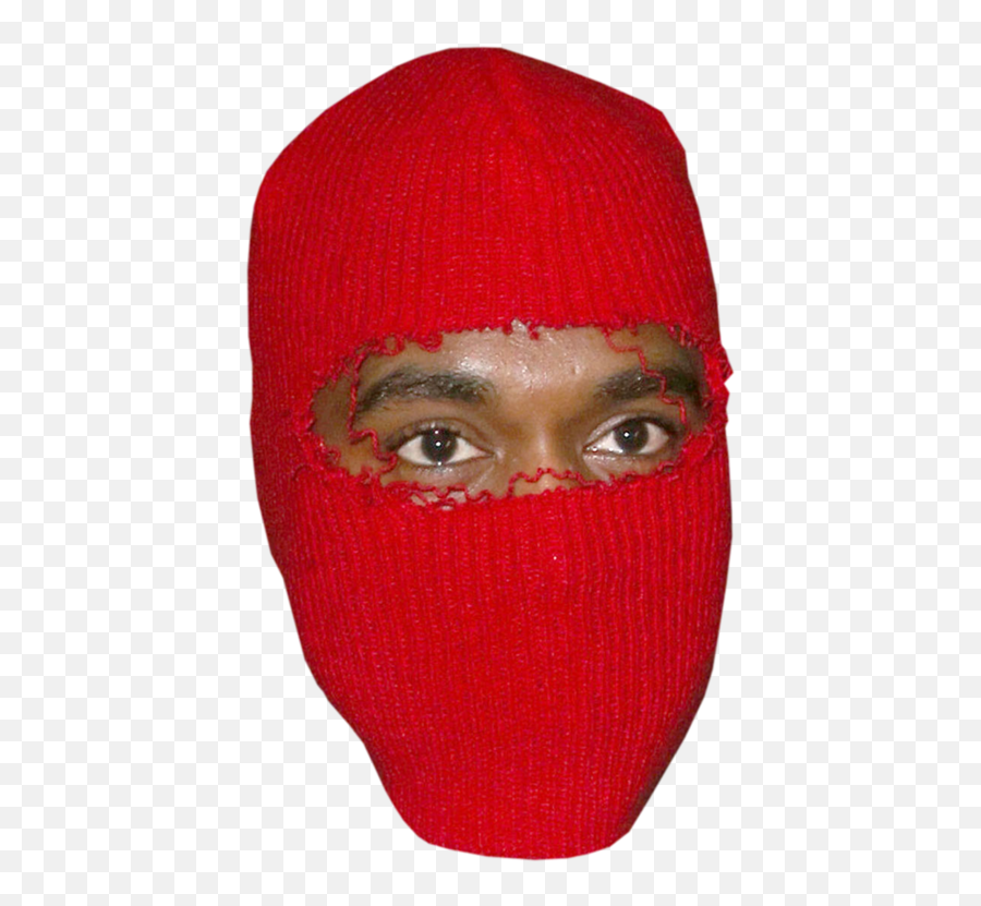 Red Ski Mask Transparent Png Image With - Red Ski Mask Png Transparent Emoji,Knitting Emoticons